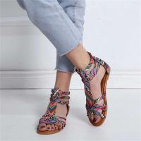 Sandalias Platas de Estilo Étnico para Mujer Sandalias de Plataforma Boho para el Verano 2023 - details 9