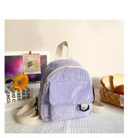 Mochila pequeña de lona para mujer con correa desmontable portátil para citas, viajes, compras, senderismo, camping - details 7
