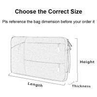 Funda multiusos para ordenador portátil con asa para 11 ", 12", 13 ", 14", 15 ", 15,6" pulgadas, funda para ordenador portátil a prueba de golpes - details 0