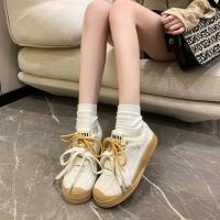 Zapatos informales De malla para mujer, zapatillas Retro transpirables De suela gruesa, De entrenamiento, para verano - details 7