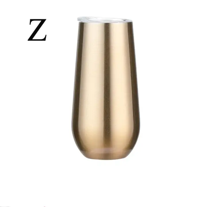 Copa de champán de Maple inoxidable de 6 oz with Grifos, Copa de cerveza y Vino, Gift de Taza para Fiesta de Bodas y Festivales - 1