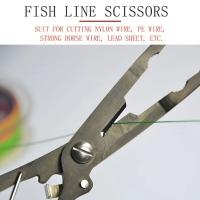 Alicates de pesca de corte de línea multifuncionales con mango de goma, alicates de Boca de pescado, gancho antideslizante, abrazadera de labio de agarre de pescado de acero inoxidable - details 8