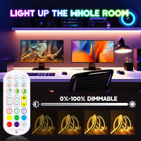 GAHADA Tela LED RGB IC Moderna Control Remoto de 24 Botones Impermeable Color de Sueño Addressable - details 10
