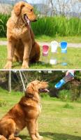 Botella de agua portátil 2 en 1 para perros pequeños y grandes, cuencos para beber para caminar al aire libre, alimentador - details 6