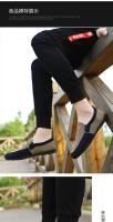 Mocasines sin cordones Zapatos casuales para hombre Zapatos de conducción transpirables de talla grande Pisos para caminar en la oficina Antideslizantes - details 10