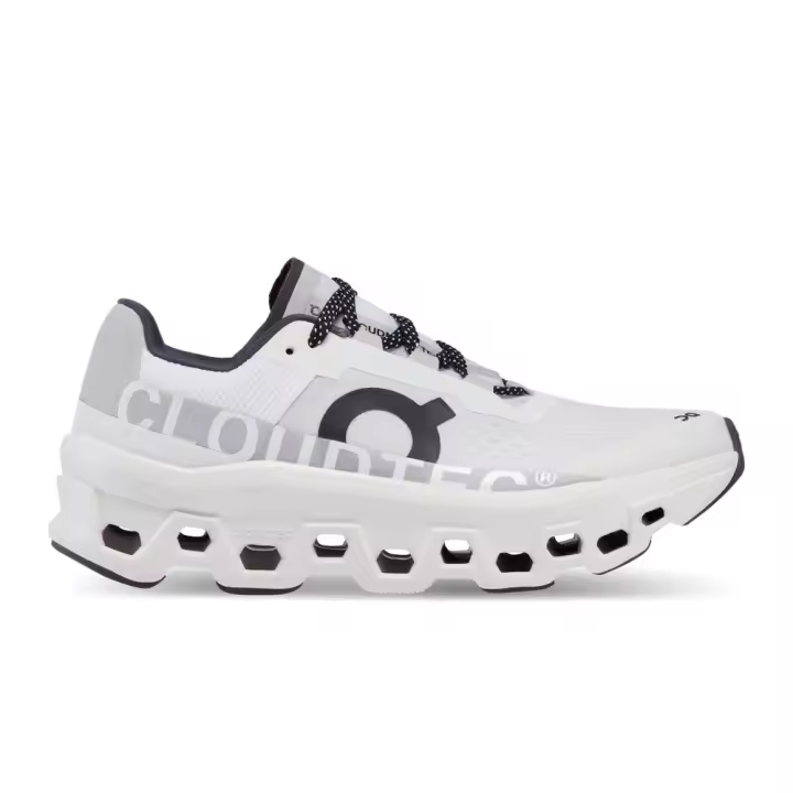 Zapatillas Blancas En Cloudmonster Todo Blanco - 1