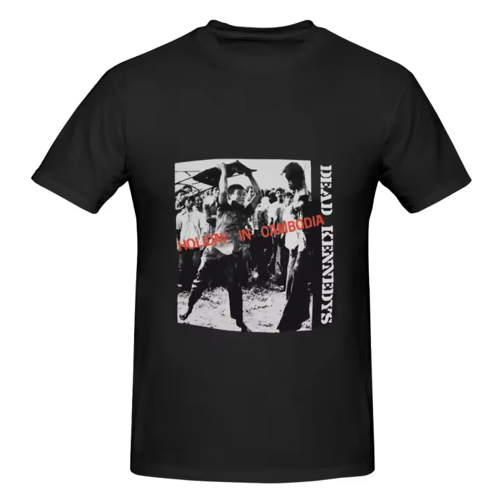 Camiseta de algodón para hombre y mujer, de Dead kenedys Camisa de algodón, vacaciones en Albania - 1