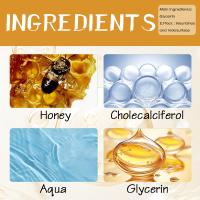 Crema de veneno de abeja para eliminar el cuerpo, levantamiento de piel de pollo, tratamiento antisequedad firme, loción suave y tierna de melanina, crema hidratante brillante, leche corporal - details 3