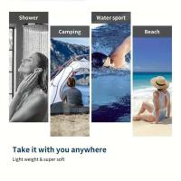 Toalla de playa de algodón grande portátil para Fiess, paño de microfibra para Sauna para hombre, toallas de gimnasio en casa con diseños absorbentes - details 0