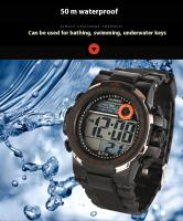 SHUNWAY Shengwei Reloj de tendencia de moda para deportes al aire libre para estudiantes electrónico multifuncional luminoso resistente al agua - details 5
