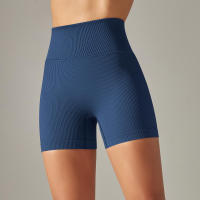 Hamidou-pantalones cortos deportivos de Yoga para mujer, mallas sin costuras para correr, ciclismo, cintura alta, entrenamiento, gimnasio, Verano - details 52