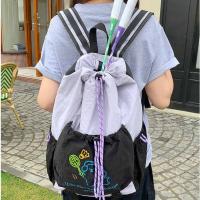 Mochila de almacenamiento de raqueta deportiva con dibujos de cachorros, bolso de hombro ligero de gran capacidad para Fitness, bolso de mano de nailon - details 4