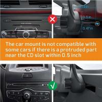 Soporte ajustable universal para teléfono móvil con ranura 360 para reproductor de CD, soporte para teléfono inteligente - details 5