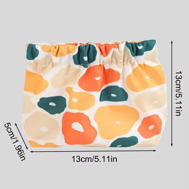 Bolsa de Almacenamiento Impresa de Poliéster Bolsa de Maquillaje de Frutas Impermeable - 1