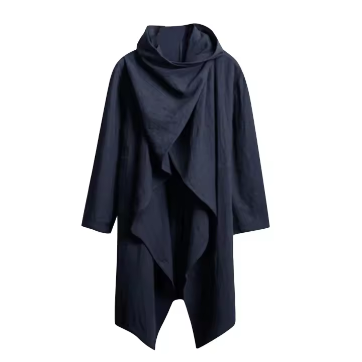 Abrigo de vestir de invierno para hombre Trench Slim Fit Chaqueta larga ligera Abrigo casual para hombre - 1