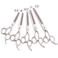 Tijeras de Peluquería Barber 5 a 8 pulgadas de Acero Inoxidable de Japón Ideal para Pelar y Asear - details 1