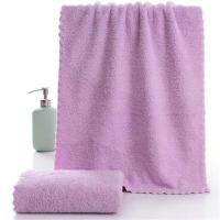 Toalla de Microfibra de Coral Doble Cara Secadora de Agua Absorbente para Baño Suave - details 13