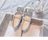 Nuevos zapatos de ballet de cabeza cuadrada francesa arco princesa tacón alto zapatos casuales solo - details 9