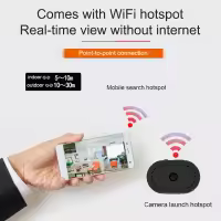 Cámara de Seguridad Inteligente Inalámbrica Mini con Control Remoto Inalámbrico Aparte de 9m - details 3