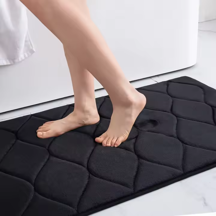 Alfombra de baño de espuma viscoelástica Suave, antideslizante, absorbente, decoración de cocina - 1