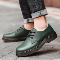 Zapatos de Lujo al Aire Libre Estilo Británico Zapatos de Trabajo de Suela de Tendón de Carne con Cordones Moda Casual para Hombres - details 19