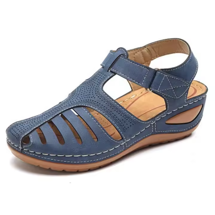 Nuevas sandalias De Mujer, Corrector De juanete ortopédico Premium, zapatos planos informales De suela suave para playa, zapatos vulcanizados con cuña, Zapatillas De Mujer - 1