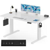 160x80 CM Elevable Regulable en Altura,Escritorio de Pie con Tablero de Cuatro Partes, Mesa Ordenador con Función de Memoria - details 13
