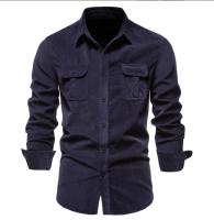 Blusa de PANA con bolsillo para hombre, camiseta informal de manga larga, talla grande, otoño e invierno, 3XL, 2XL - details 1