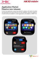 2025 nuevo HK10 mini + Smartwatch Bluetooth llamada 1GB memoria Chat GPT brújula Ai asistente de voz detección de ritmo cardíaco modo deportivo linterna AMOLED Smartwatch - details 4