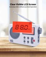 Receptor de Radio FM, altavoz AM/FM con pantalla Digital LCD, reloj despertador para el hogar, parlante portátil, radio bluetooth - details 6