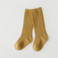 Calcetines Altos hasta la Rodilla para Niños Algodón Transpirable a Rayas - details 15