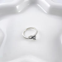 Anillo de Plata de Ley 925, anillo de hojas brillantes para mujer, circonita cúbica CZ, estrella, Luna, flor, joyería de boda, anillos, regalos - details 1