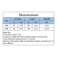 Pantalones cortos de Yoga para mujer, mallas deportivas de cintura alta para levantamiento de glúteos, Control de barriga, gimnasio, correr, pantalones elásticos, ropa deportiva informal - details 3