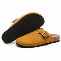 Zapatos de corcho para hombre y mujer, zapatillas de Punta cerrada, zuecos de corcho, sandalias de jardín - details 4