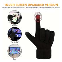 Guantes de Ciclismo de Invierno con Pantalla Táctil A prueba de viento, Antideslizantes para Ciclismo, Correr, Conducir, Senderismo - details 2