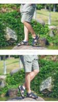 Novedad de verano, sandalias para hombre, sandalias romanas clásicas de cuero, zapatos de playa para exteriores, sandalias informales para senderismo acuático para hombre - details 21