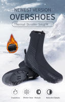 CXWXC-cubierta de zapatos impermeable para ciclismo de montaña, botas de goma reflectantes a prueba de viento, para primavera, Otoño e Invierno - details 0