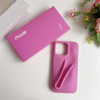 Funda de Silicona Suave para Teléfono Rhode DIY Labial Cubierta de Soporte para iPhone con Estilo de Otoño - details 2