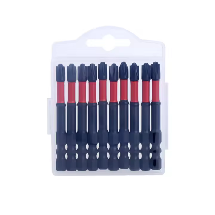 Brocas de destornillador antideslizantes, cabezal de lote magnético, impacto fuerte PH2, alta dureza, herramientas eléctricas de 65mm - 1