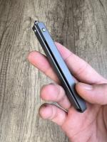 Cuchillo Plegable 2 En 1 Mini Para Frutas Y Sobrevivencia Al Aire Libre Herramientas De Defensa Personal EDC Cuchillo Plegable De Manija De Goma Material De Hoja De Acero Inoxidable - details 2