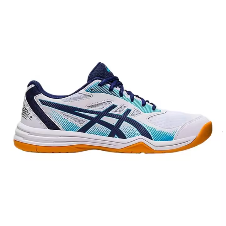 Leten UPCOURT 5 Zapatos de interior blanco/azul índigo - 1