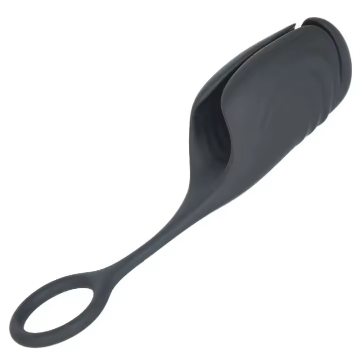 Vibrador de choque eléctrico para hombres, masturbador masculino, entrenamiento de resistencia, masajeador Sexual, anillo de glande, entrenador, juguete Sexual - 1