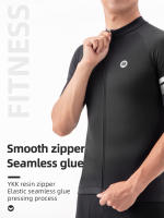ROCKBROS-Conjunto de ropa de ciclismo, camiseta transpirable, ropa de secado rápido, manga corta reflectante Anti-UV, Verano - details 8