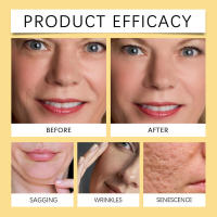 Mascarilla facial de colágeno de cúrcuma desprendible que nutre, hidrata, cuida y levanta firmemente suavemente - details 9