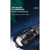 Linterna LED Potente XHP50 Resistente al Agua, Portátil, 7 Modos, Carga Recargable por USB - details 10