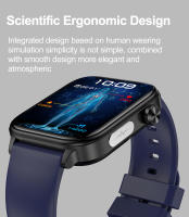 2024 Nuevo ECG+ PPG clase médica 1,96 inch, 360 * 360 AMOLED pantalla completa de HD toque Smart Watch azúcar en sangre, lípidos sanguíneos, temperatura corporal,llamada Bluetooth,IP68 impermeable Reloj Inteligente saludable Para Android IOS - details 7