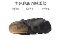 Zapatillas planas de corcho para hombre y mujer, sandalias antideslizantes con agujeros para playa y exteriores, zapatos informales - details 4