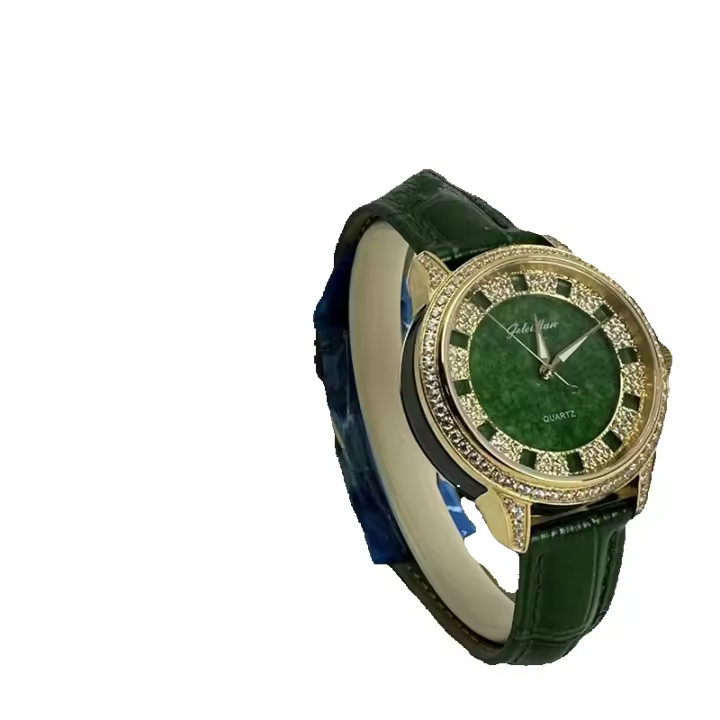 DUGARY reloj de cuarzo de moda 35mm jade zafiro movimiento japonés cristal impermeable luminoso marca relojes de pulsera de lujo - 1