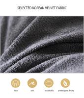 Cojín de Soporte Lumbar Triangular para Lectura con Cojín de Cabeza de Peluche Alivio del Dolor para Sofá Cama Silla Cojín de Cintura - details 6