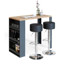 Mesa de Bar, Roble/Antracita, 57 x 117 cm - details 6